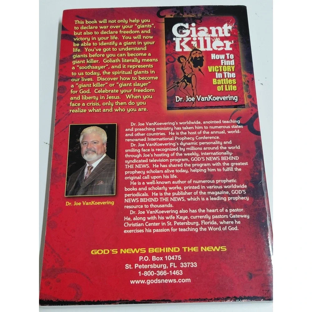 Giant Killer How to Find Victory in the Battles of Life Dr Joe Van Koevering PB